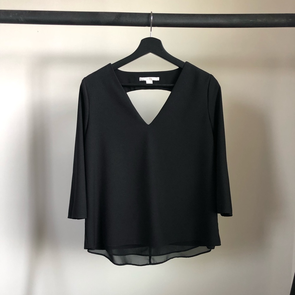 BLACK BLOUSE